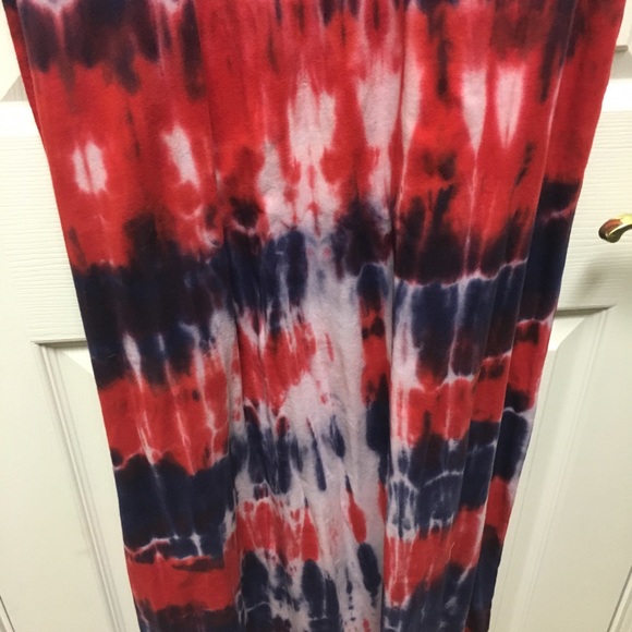 Red, White & Blue Patriotic Maria LLR Med Tie-Dye - Picture 4 of 4